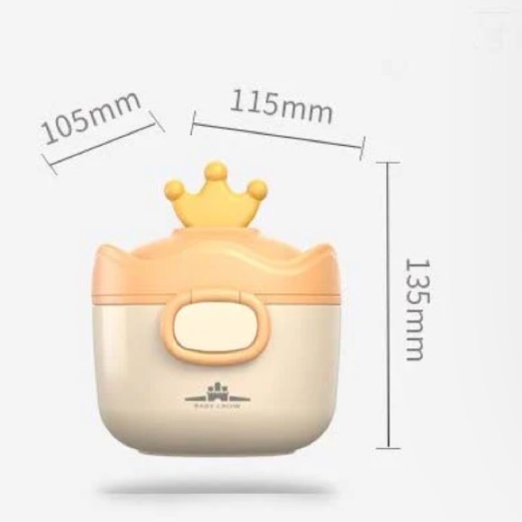 5for$10 Baby food storage container Baby Formula Milk Storage Box Gold 230g - Picture 5 of 7